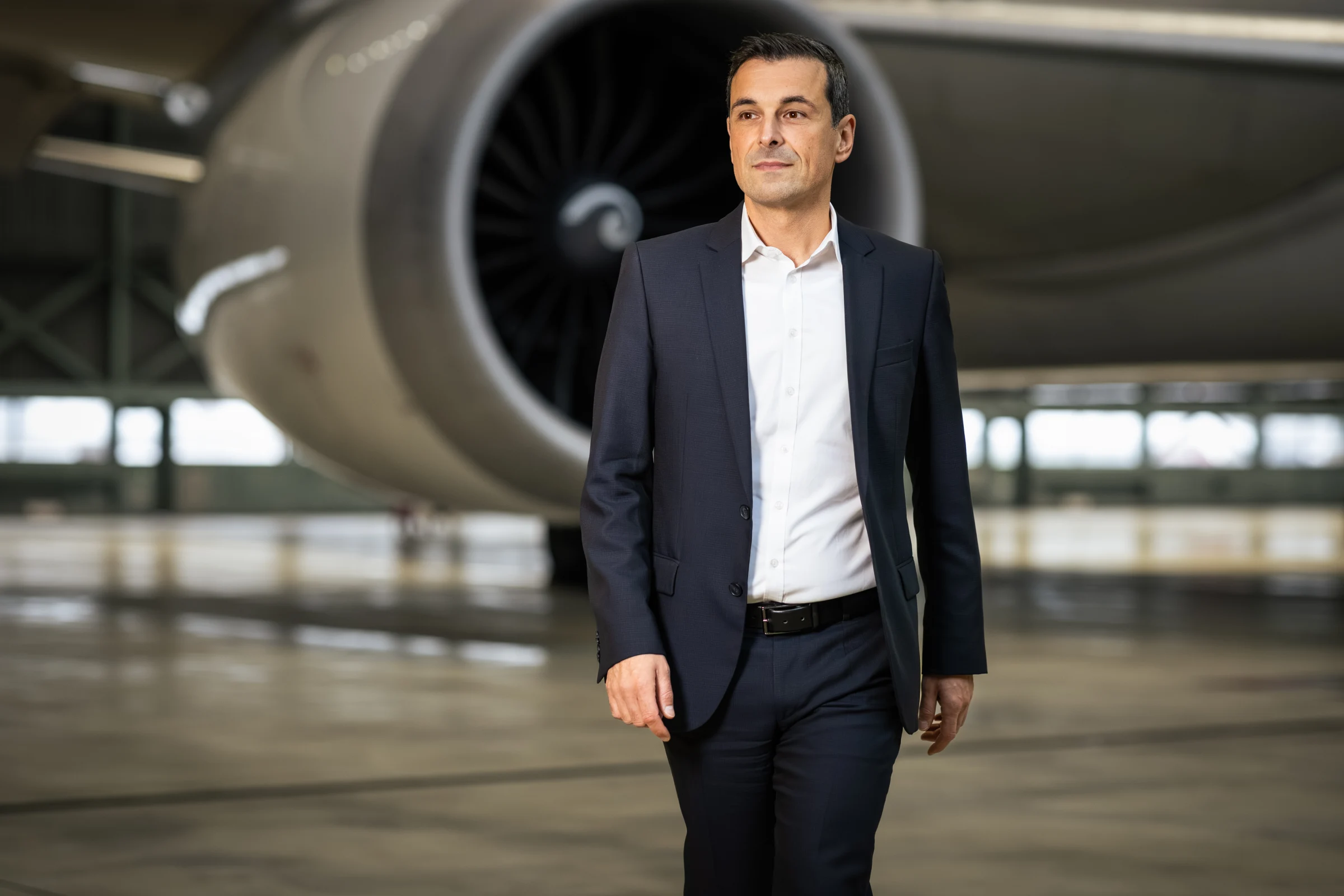 The COO of Austrian Airlines, Stefan-Kenan Scheib