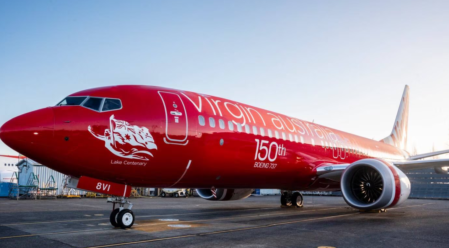 Virgin Australia 150 anniversary © Virgin Australia