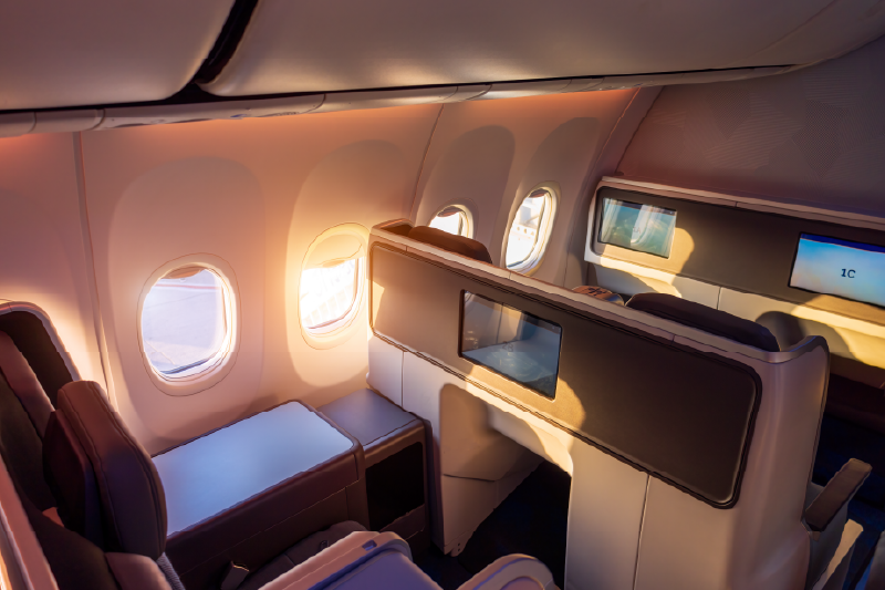 Upgraded premium seating