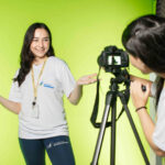 Embraer Institute student posing in camera