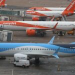 TUI-operated Boeing 737 MAX 8 aircraft with the UK registration G-UZMH.