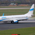 Enter Air aircraft on the ground
