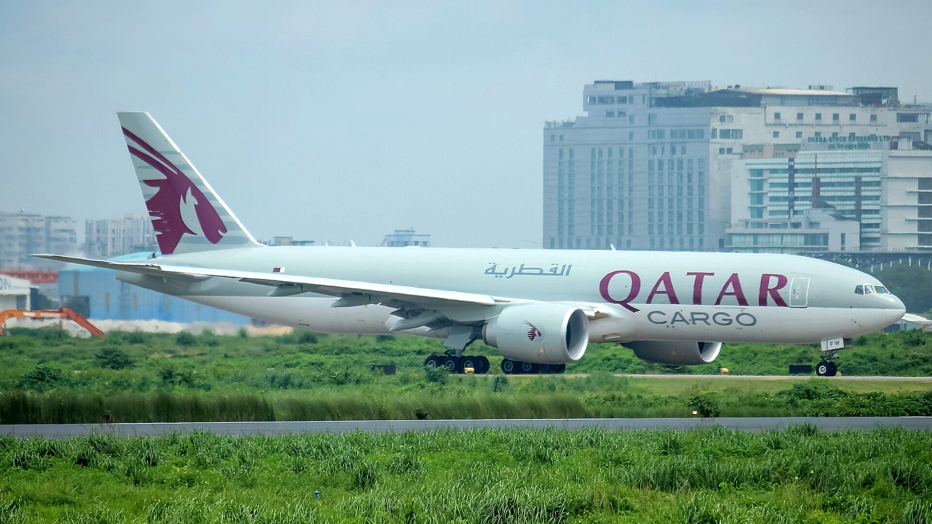 An image of Qatar Airways Cargo Boeing 777-F