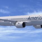An American Airlines Airbus A321neo.