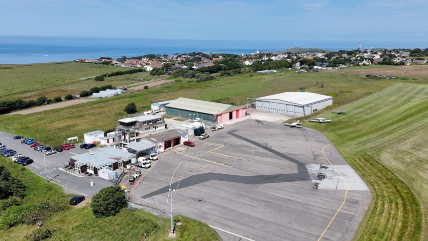 Alderney Airport.