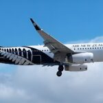 An image of an Air New Zealand aircraft airbus A320-232