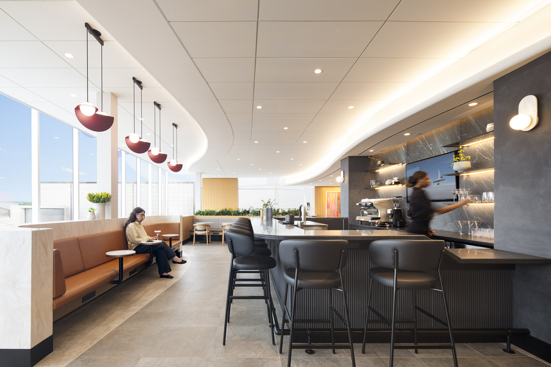 Air Canada Café at Québec City Jean Lasage Airport