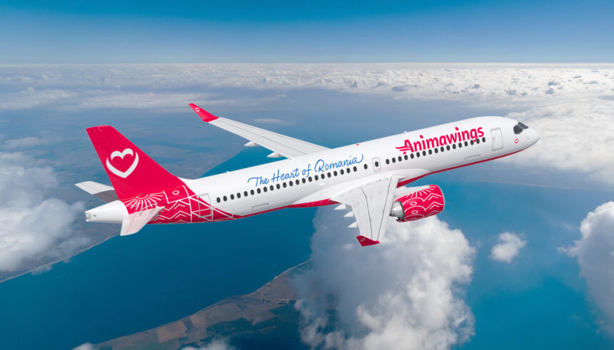 Animawings Airbus A220 aircraft