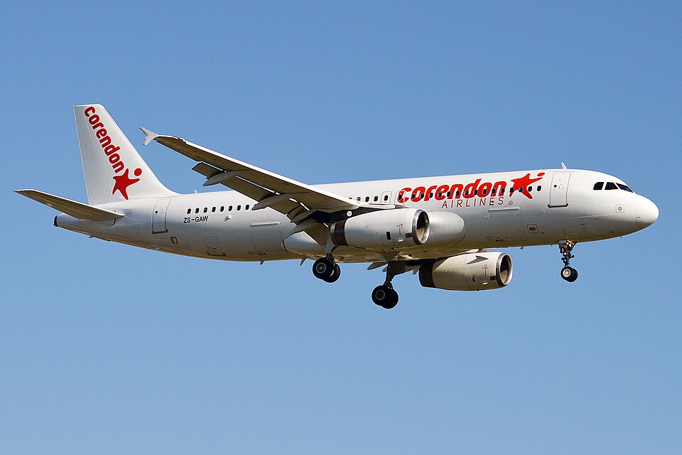 A image of an Corendon Airlines Airbus A320-231 aircraft