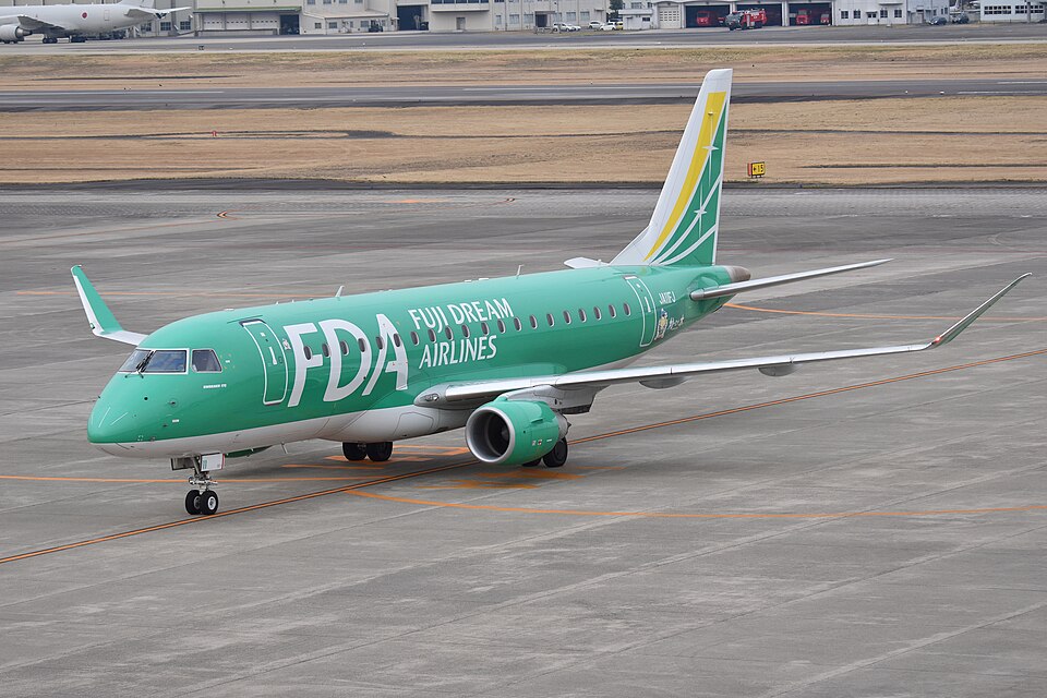 FDA Embraer aircraft on the runway.