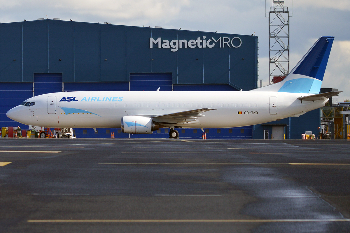 Aa ASL Airlines Belgium Boeing 737-4M0 aircraft