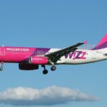 A Wizz Air Airbus A320 aircraft