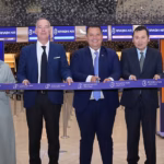 H.E. Osamah Dakhel Al-Ahmadi, Ambassador of the Custodian of the Two Holy Mosques to Malaysia; YBhg. Dato’ Seri Jana Muniayan, Secretary General of Malaysia’s Ministry of Transport; YBhg. Dato’ Mohd Ghani, Managing Director of Malaysia Airports; and Vincent Coste, Chief Commercial Officer of Riyadh Air, commemorating the launch of the new service at RUH airport