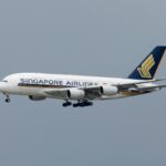Singapore Airlines flight mid-air