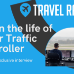 Image shows a graphic with the article title 'Day in the life of an Air Traffic Controller'