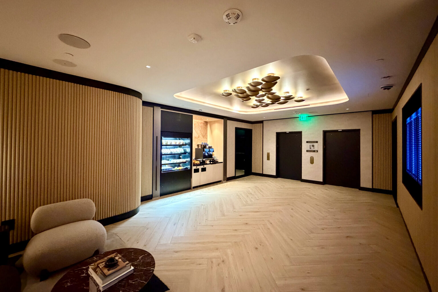 Chase Sapphire Lounge at Dallas Fort Worth International Airport.