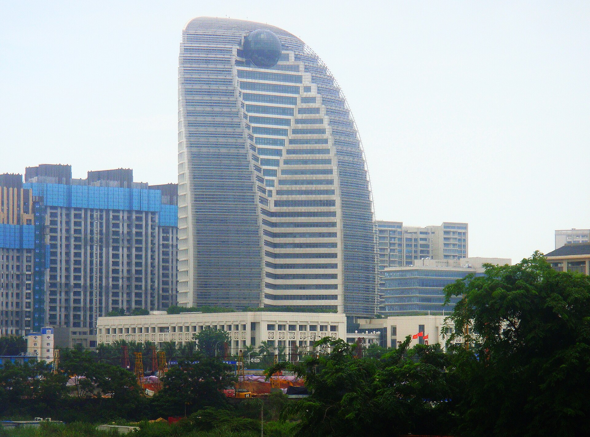 HNA Aviation Group building viewed from the southwest.