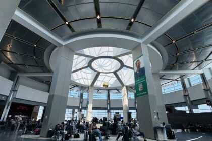 Interior of Terminal 2 at San Diego International Airport