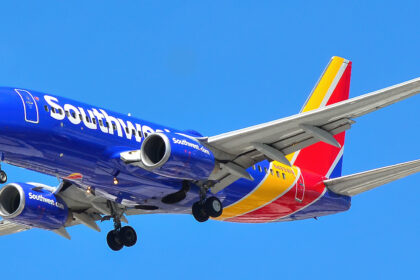 A Southwest Airlines Boeing 737-700