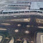Aerial view of Istanbul Airport