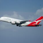 Qantas flight midair