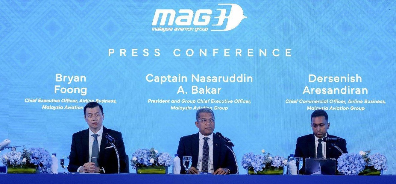 MAG president and group chief executive officer Captain Nasaruddin A Bakar