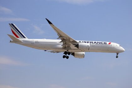 An Air France Airbus A350-900 aircraft