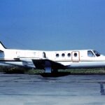 Image depicting a Cessna 500 Citation I on the ground