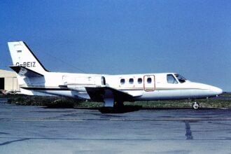 Image depicting a Cessna 500 Citation I on the ground