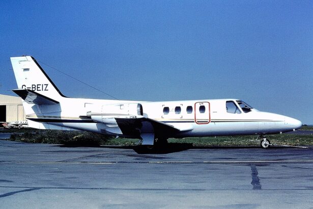 Image depicting a Cessna 500 Citation I on the ground