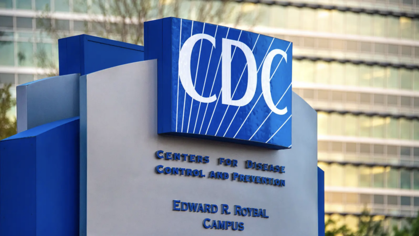 The Centres for Disease Control and Prevention sign © Tada Images