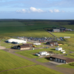 Kirkwall Airport from the air © Mike Pennington